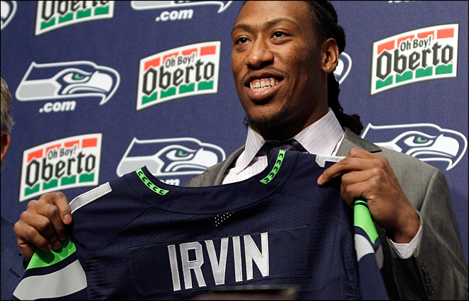 Bruce Irvin 3 Seahawks and Bruce Irvin agree to terms!
