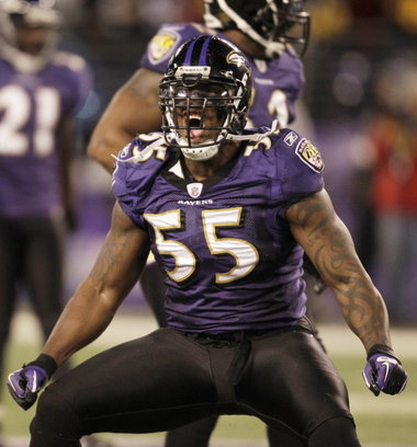 Terrell Suggs done for the season…