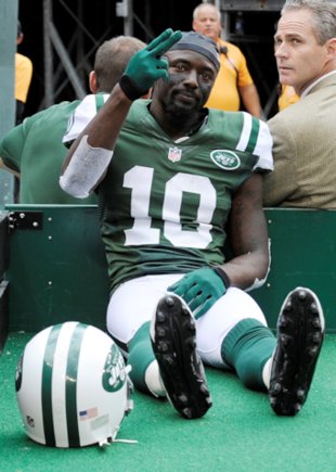 Santonio Holmes done for the season…