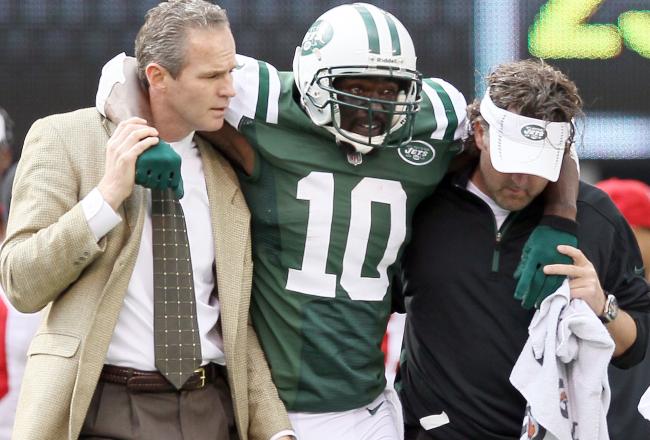 Santonio Holmes x-rays are negative, but he still will be out a few weeks